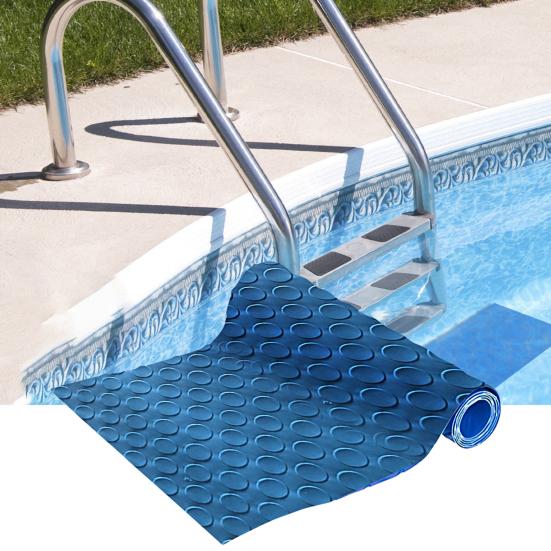 Pool Ladder Mat Ultra-thick Wear Resistant PVC Thickened Swimming Pool Ladder Protective Mat for Home