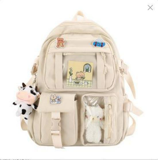 Women's Korean Style Student Backpack - Oxford Cloth Harajuku Schoolbag for Primary & Middle School