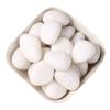 Polished White Natural Pebble Stones for Hydroponics, Fish Tanks, Landscaping, and Balcony Decor