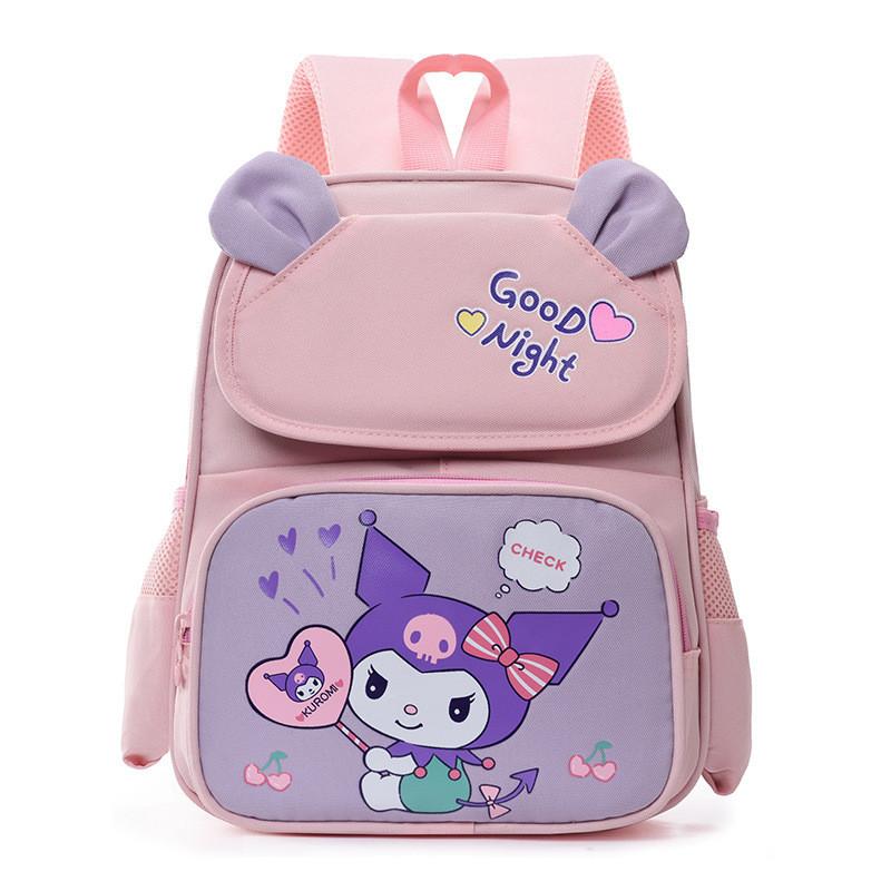 Lightweight Nylon Kindergarten Backpack For Kids With Fun Cartoon Prints And Gender Neutral