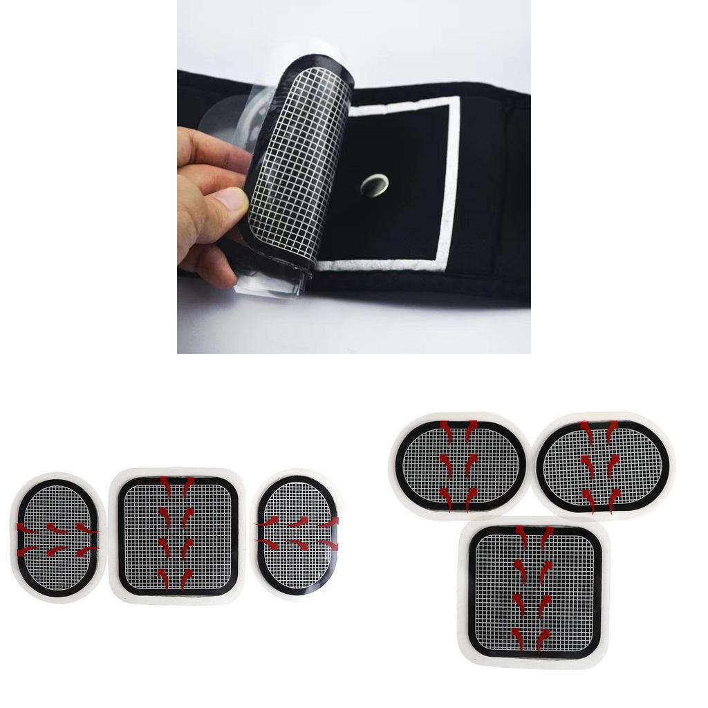 Fitness Gel Patches Set For Abdominal Muscle Training And Massage