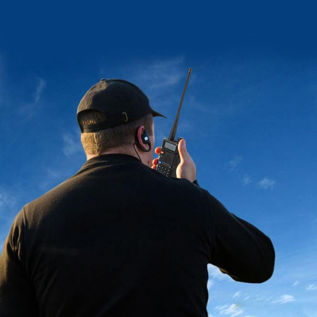 5W UV‑5R Portable VHF UHF Dual Band Walkie Talkie Professional Radio Transceiver