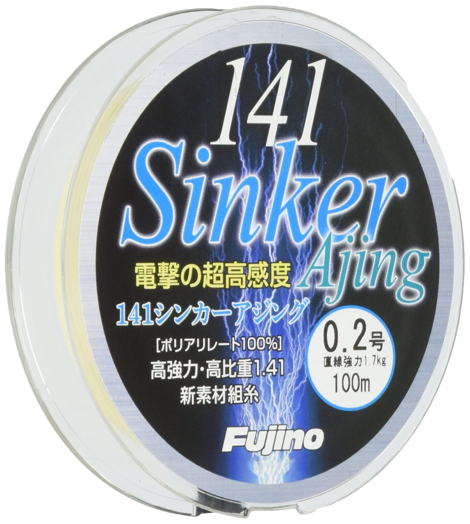 

Fujino 141 Sinker Ajing Line 100m L-12 кремовый