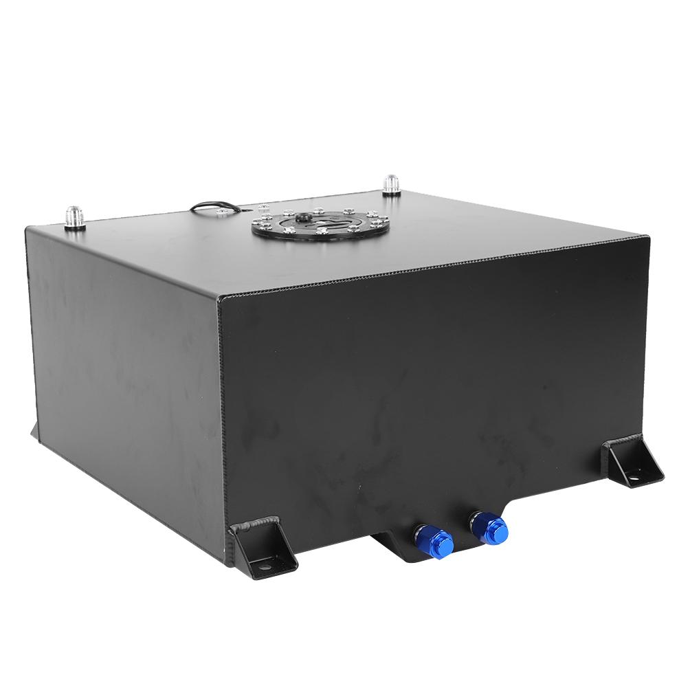 

15 Gallon Aluminum Drifting Fuel Gas Tank with Level Gauge Sender Racing Car Accessory