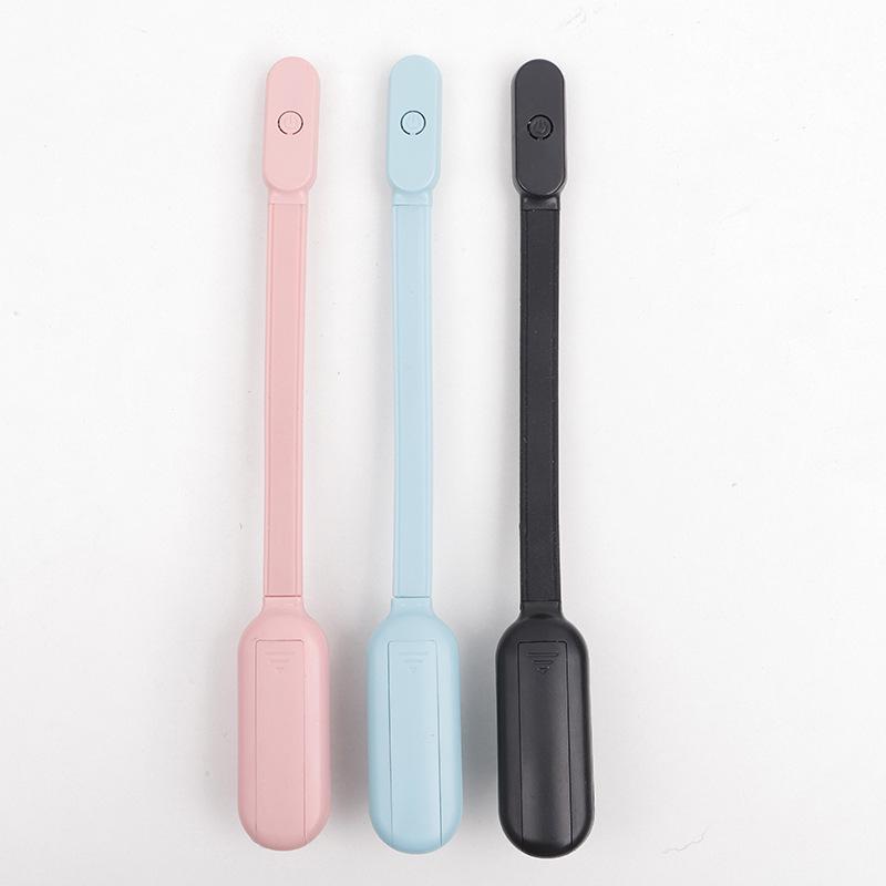 Creative LED Table Lamp with USB Charging, Three-Level Dimming, and Folding Design for Night Reading