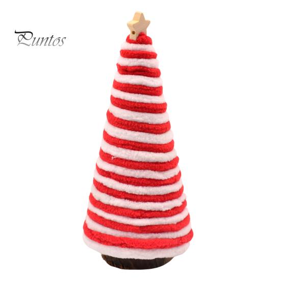 

Украшение в виде рождественской елки в виде конфетной трости, мини-завиток, щетка для бутылок, рождественская елка с деревянной основой, настольная фигурка для украшения многоуровневого подноса 16 cm красный/белый