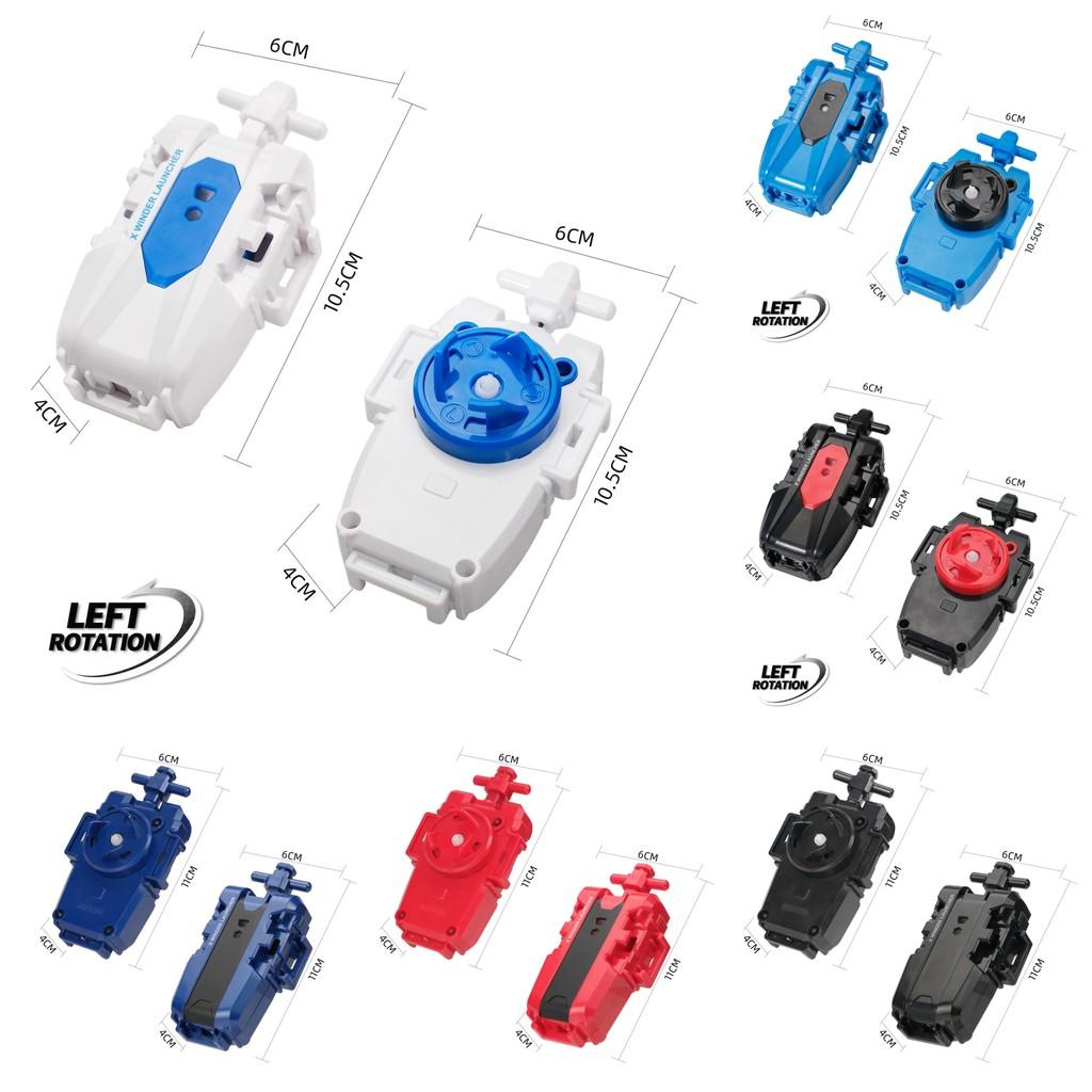 Multicolor Beyblade Plastic Transmitter Launchers For Kids And Hobbyists Toy