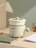 Compact Non-Stick Electric Cooking Pot for One Person - Ideal for Dorms, Apartments, or Small Spaces, Perfect for Noodles & More