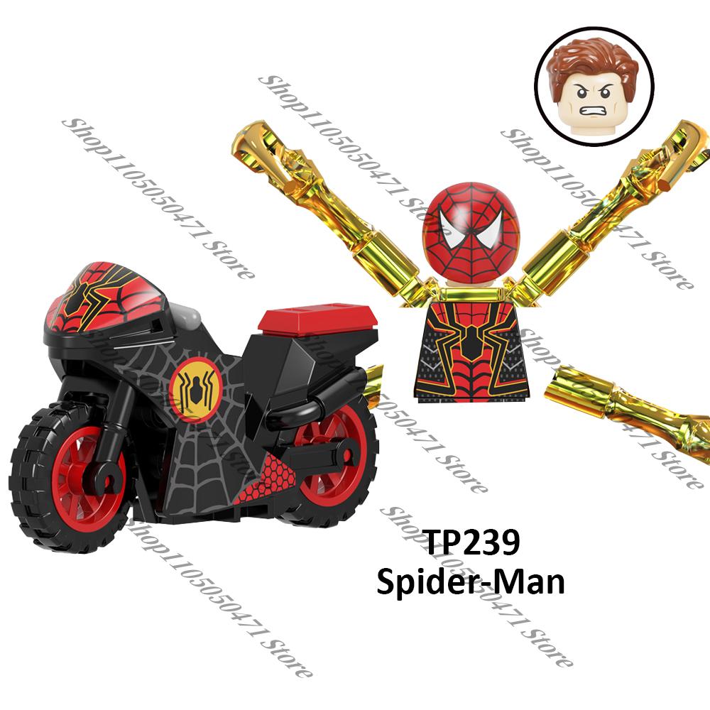 Hot-toys Marvel MINI action character Black Panther Deadpool Wolverine Thor building block brick toy children's gift