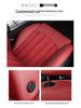 Universal Suede Car Seat Cover: Full Coverage, Ventilated, All-Season Cushion
