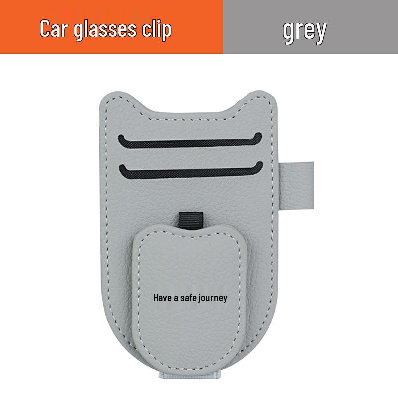 BMW Multifunctional Car Glasses Clip & Bill Holder for 1, 5, 7 Series, X1, X3, X5, and iX3 Sun Visor by Xin Yi Cheng