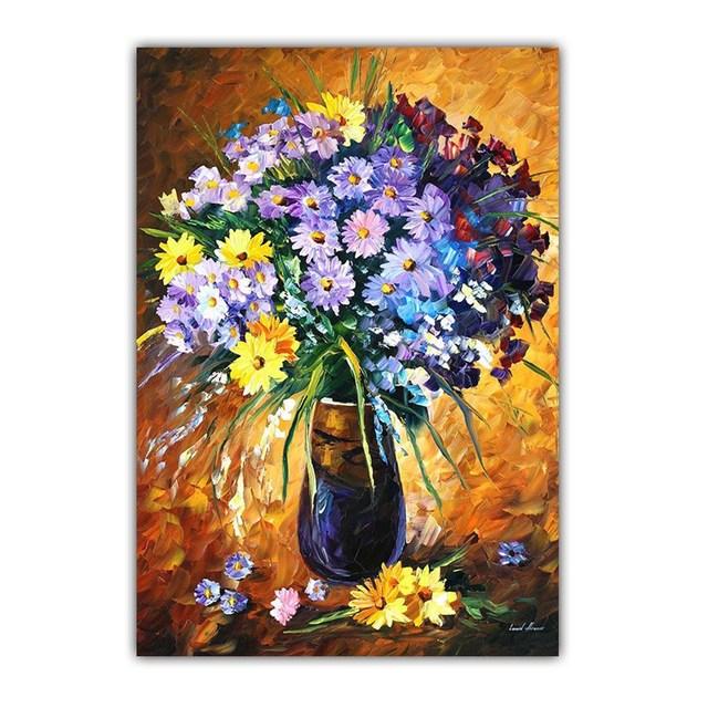 Graffiti Art Plant Bonsai Posters and Prints Aesthetic Flower Canvas Painting Wall Art HD Picture Living Room Home Decor Cuadros