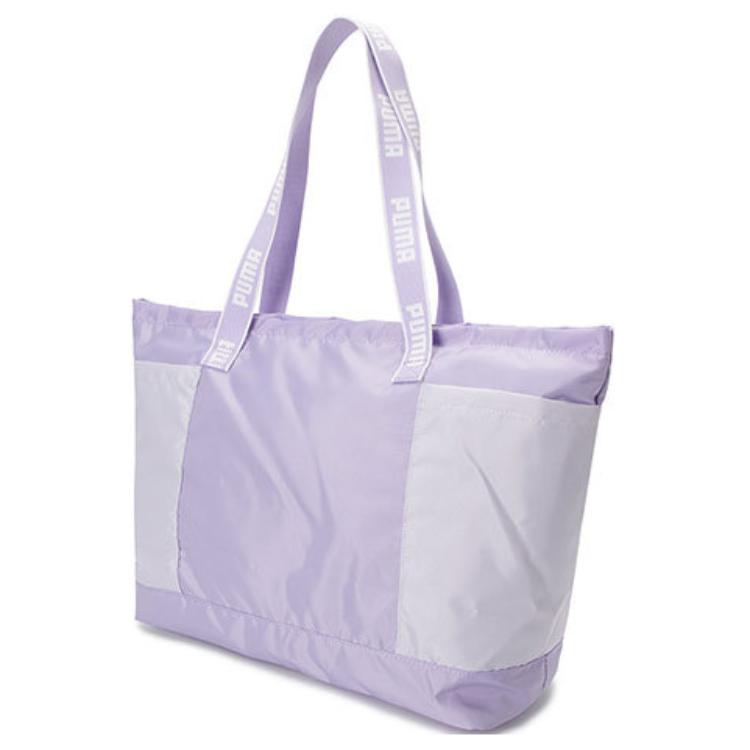 New PUMA Fabric Sports Bag Shoulder Bag Crossbody Bag Tote Bag Handbag Regular Women's Lavender 079464-02