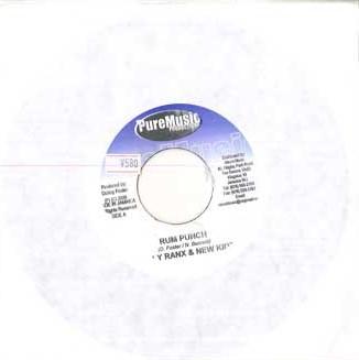 

7inch Record BELLY RANX & NEW KIDZ - Rum Punch NONE PURE MUSIC 2008 Jamaica Reggae, Ska & Dub Used