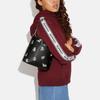 New COACH Mollie Leather Bucket Bag, Handbag, Shoulder Bag, Crossbody Bag Trumpets Women's Black CC422-SVM2