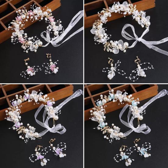 Adorabilă bentiță Ghirlandă Accesorii reglabile pentru acoperirea capului