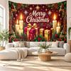 Christmas Printed Tapestry Wall Hanging For Bedroom Living Room Wall Decor Holiday Gift