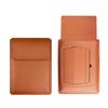 Multipurpose Laptop Sleeve 13/14/15/16 Inch With Bracket Waterproof Laptop Bag Laptop Case Macbook Sleeve Air Pro Pu Leather