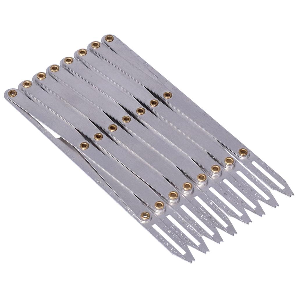 Aluminum Sewing Gauge Adjustable Length Multifunctional Anti Rust DIY Curtain Accessories for