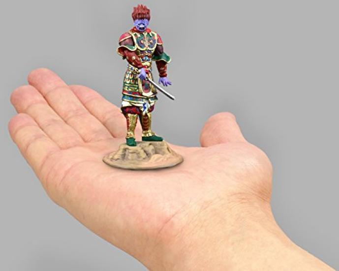 MiniQ Miniatyrkub 006 Generell Shogun PVC Målad Komplett Figur