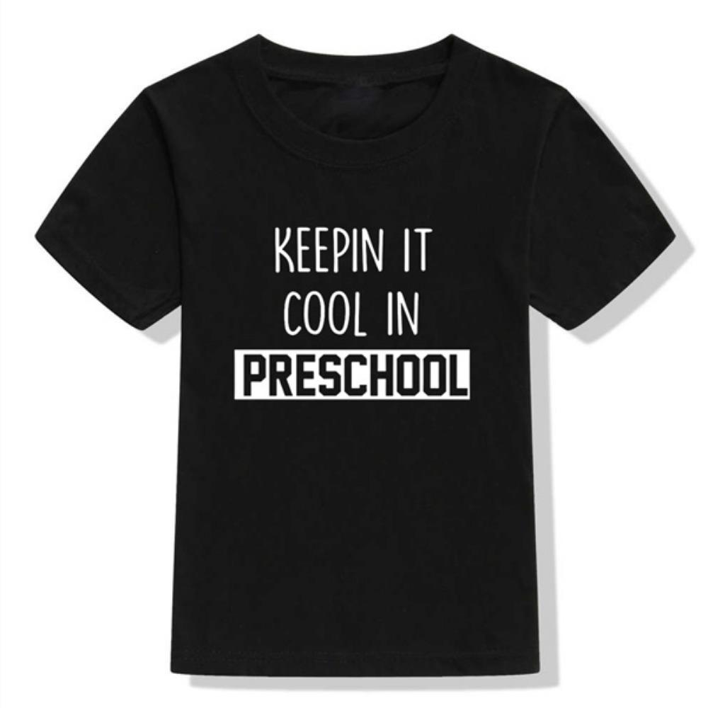 Cotton Boys T Shirt Summer 2026 Printed Short Sleeve O-Neck Fashion Children T-Shirt For Kids Boys Tee Shirt Girls Tops Clothes