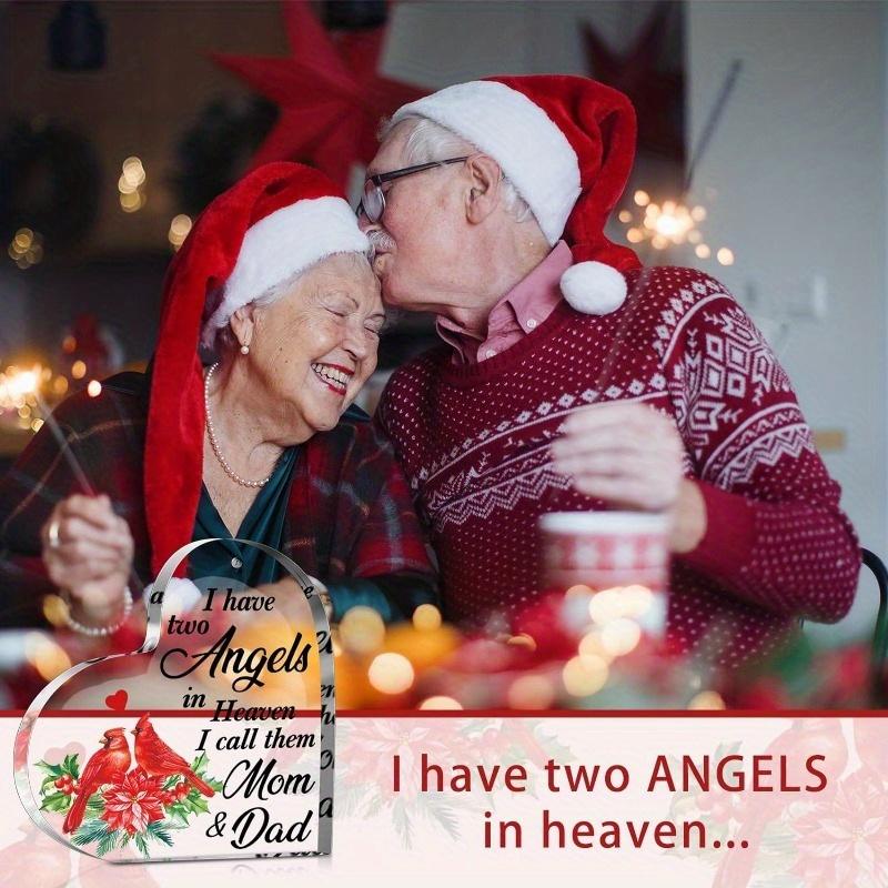 Weihnachts-Gedenkgeschenk: "Im Himmel" Erinnerungsgeschenk – Trauer um Verlust von Mama/Papa.