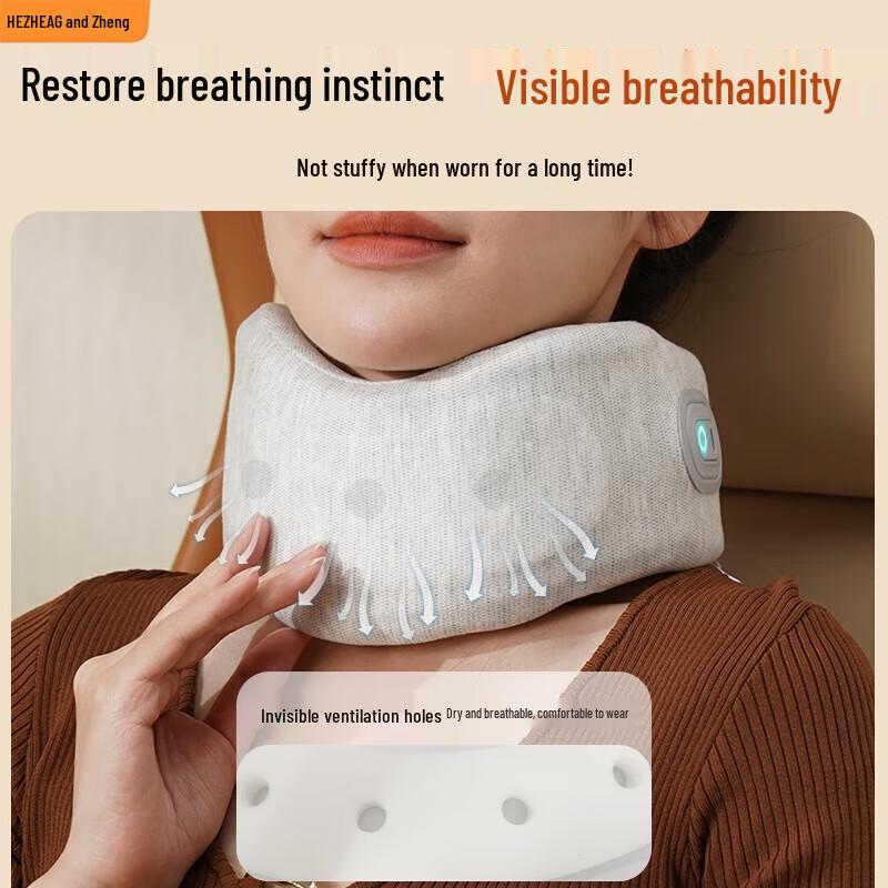 Wozheng Ergonomic Neck Massager with Heat and Vibration