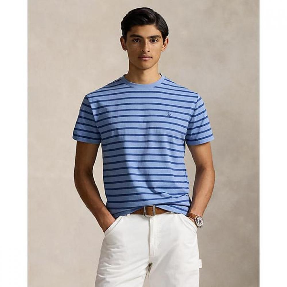 Polo Ralph Lauren Mens CusTom Slim FiT STriped Jersey T shirT  mnpoTsh1n822846400 M