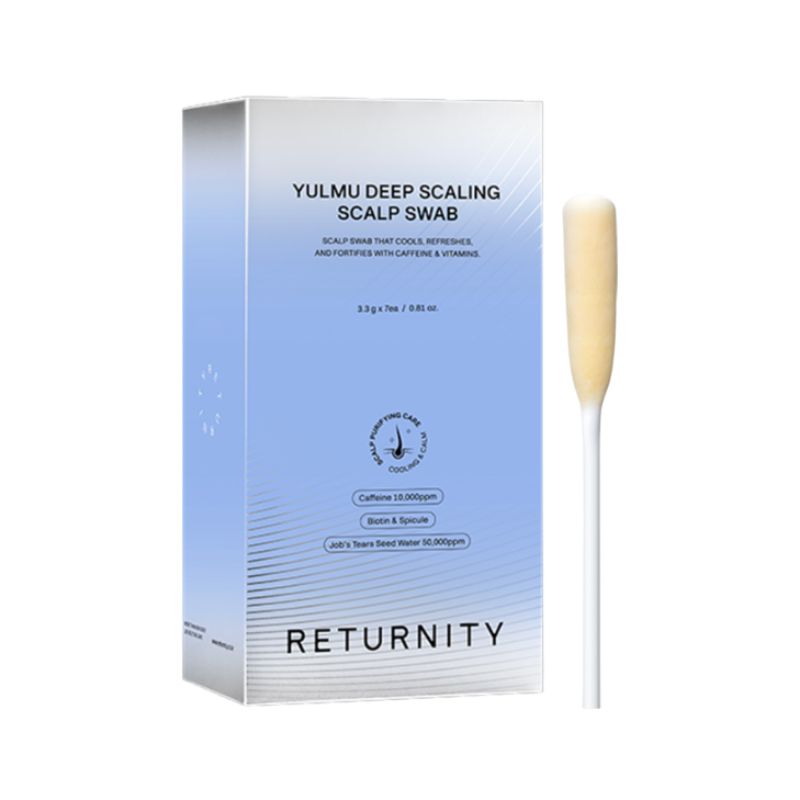 

[Returnity] Yulmu (Adlay) Deep Scaling Scalp Swab (3.3g x 7ea) – Instant Cooling & Pore Cleansing 3.3g x 7ea