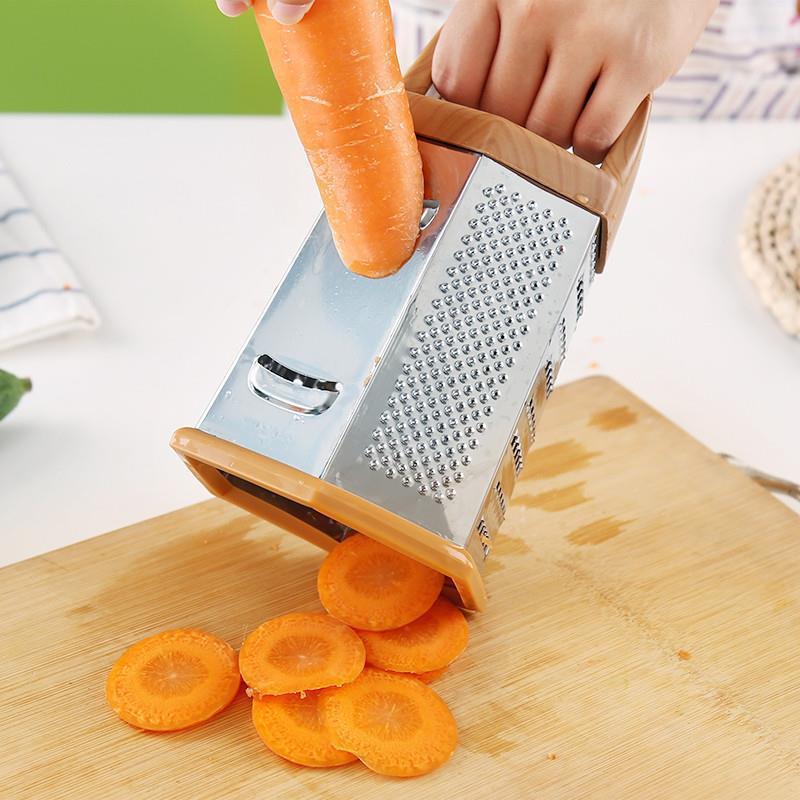 1Pc Fruit And Vegetable Grater Six-Sided Combination Planer Multifunctional Vegetable Cutter Radish Shredded Potato Shreds