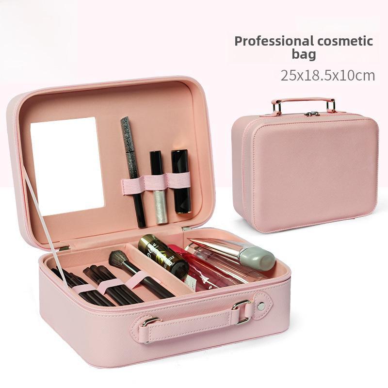 

2023 Горячая дорожная косметичка в корейском стиле большой вместимости Removable tray