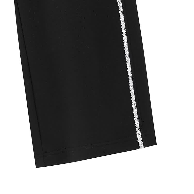 Champion Girls' Autumn Lace Wide-Leg Pants