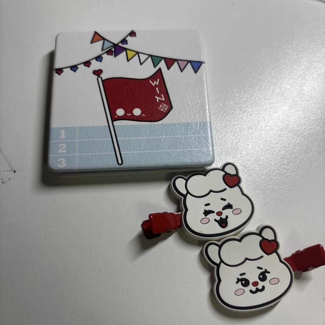 

[USED] NiziU Nizoo Ranu Hair Clip Pin Lima Mirror