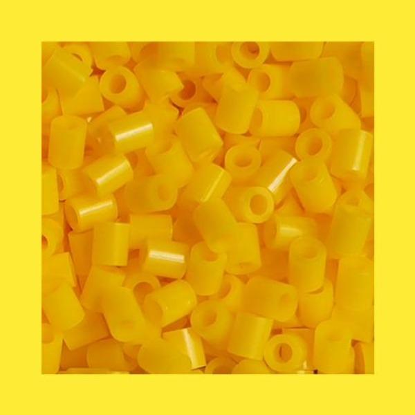 Yellow Color 5mm 1000PCS YantJouet Hama Beads for Kids Iron Fuse Beads Diy Puzzles Pixel Art Gift Children Toy