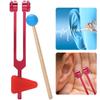 Aluminum Alloy Tuning Fork Sound Healing Therapy Tuning Fork with Hammer for Healthy Care
