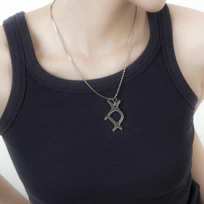 

DARINGDarling NU MIRROR CHAIN NECKLACE SILVER