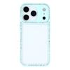 For iPhone 17 Pro Case Sparkling Rhinestone Decor TPU+PC Clear Phone Back Cover