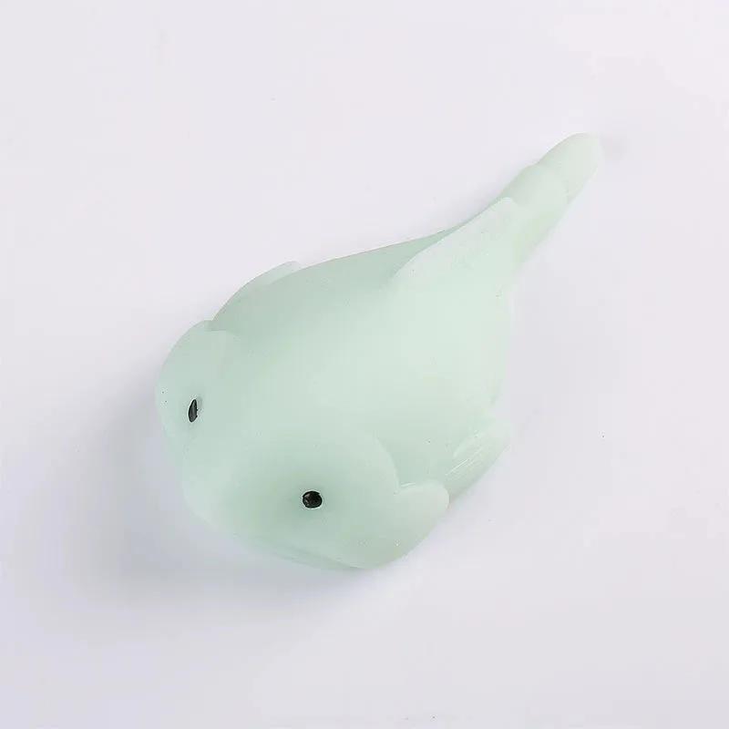 Kreative Blobfisch-Figuren Fidget Ausdruck Spaßvogel Fisch Statue Dehnbares Quetsch-Tierfigur Niedliche Sensorische Heimdekoration