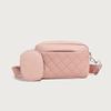 Thirteen Lines Bag Women's New Temperament Niche Soft Leather Rhombus Small Shoulder Crossbody Camera Bag