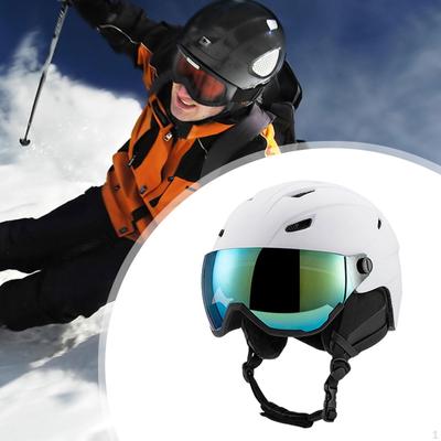 Lyžařská helma Snow Lyžařské nastavitelné teplé ochranné brýle Odolnost proti nárazu Nárazuvzdorné ucho