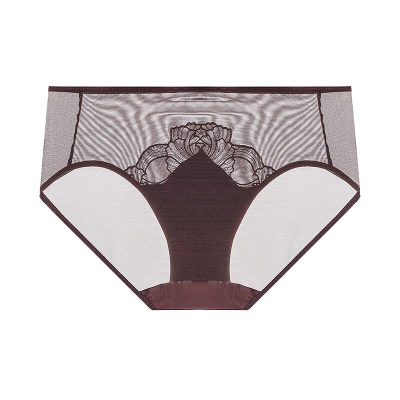 Aimer Women's Mid-Waist Lace Flat Briefs AM23A941