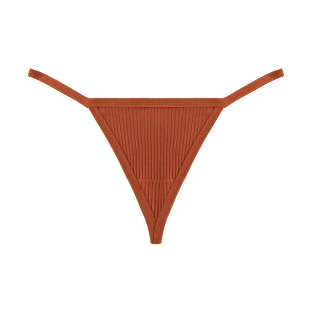 Ladies' Seamless Low Waist Hollow Thong Underwear