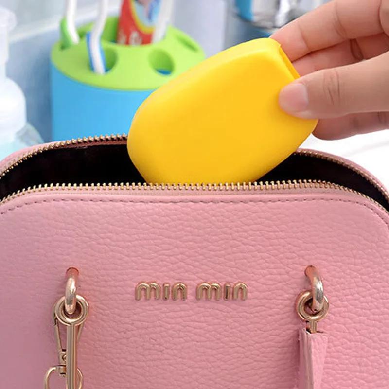 Candy-colored Hand-held Silicone Washboard Mini Washboard Cleaning Brush Non-slip Bathroom Laundry Tool Washing Machine Portable