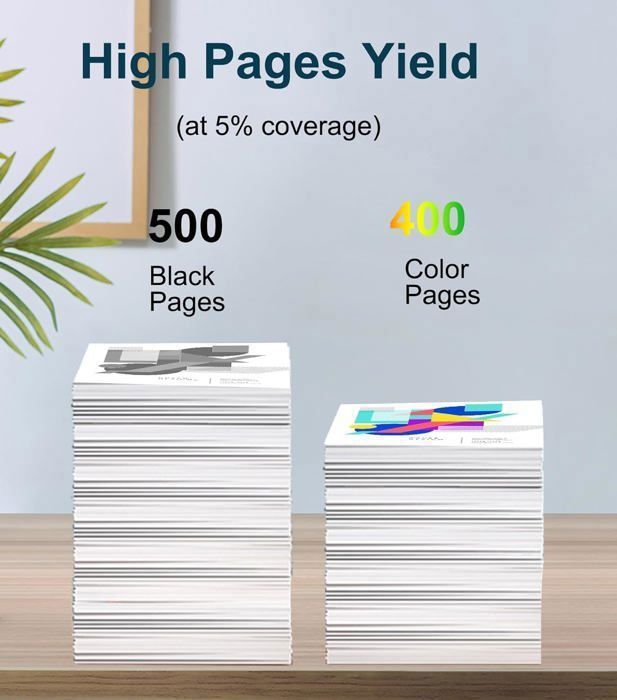 Tintenpatronen - OGOUGUAN - HP 924 - Kompatibel mit HP OfficeJet Pro - 4er-Pack - Einfach zu installieren