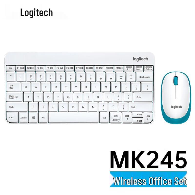 

Logitech MK245 Nano Wireless Keyboard and Mouse Combo