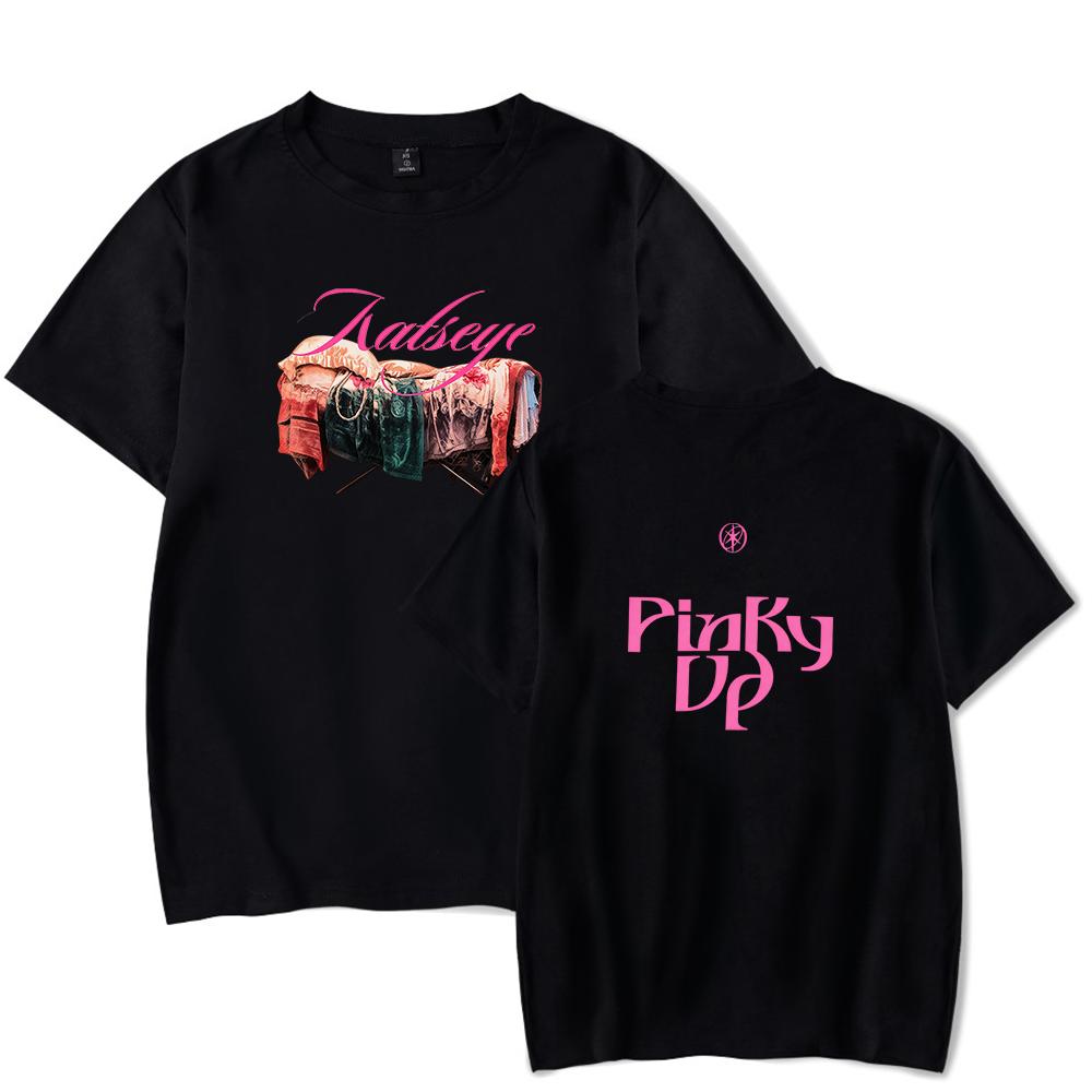 Katseye Pinky Up Tshirt New Album Tshirt 2026 Merch Crewneck Short Sleeve Unisex Women Tee S
