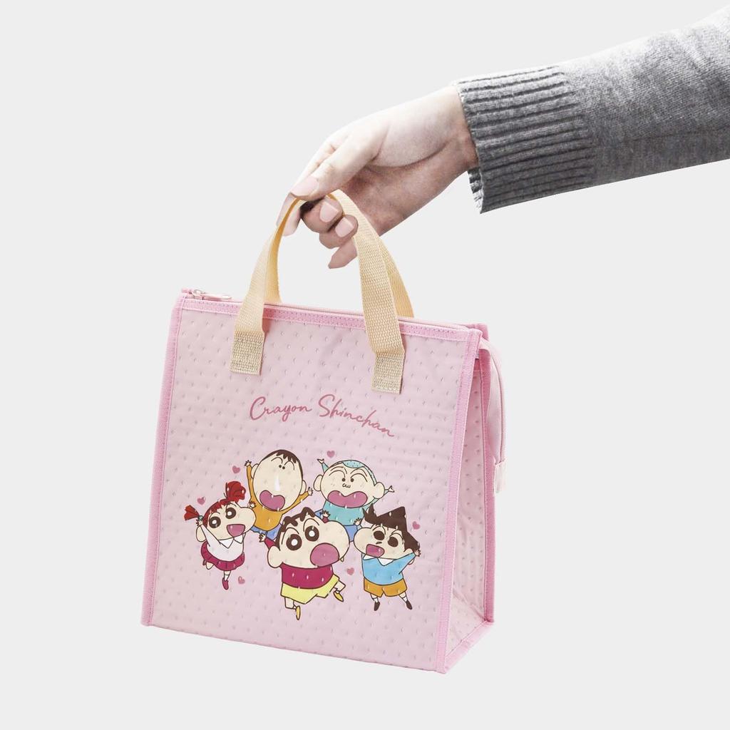 Skater Lunch Bag, Nonwoven Fabric, Insulated, 26.5 X 27cm, Crayon Shin-chan, 24, FBC1-A