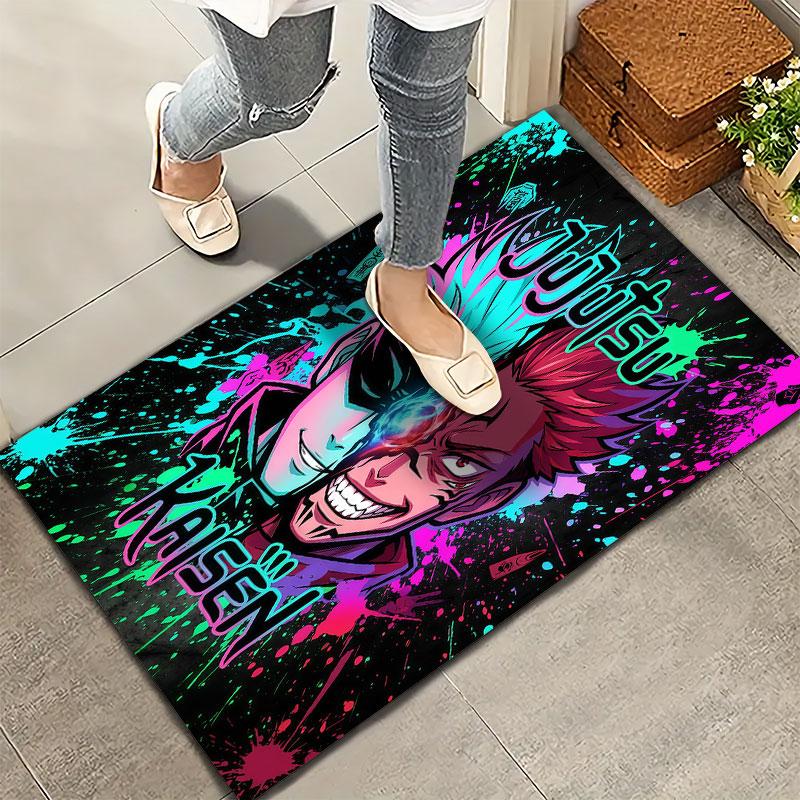 Jujutsu Kaisen Carpet Rug For Living Room Bedroom Home Sofa Decoration Kids Play Nonslip Floor Mat