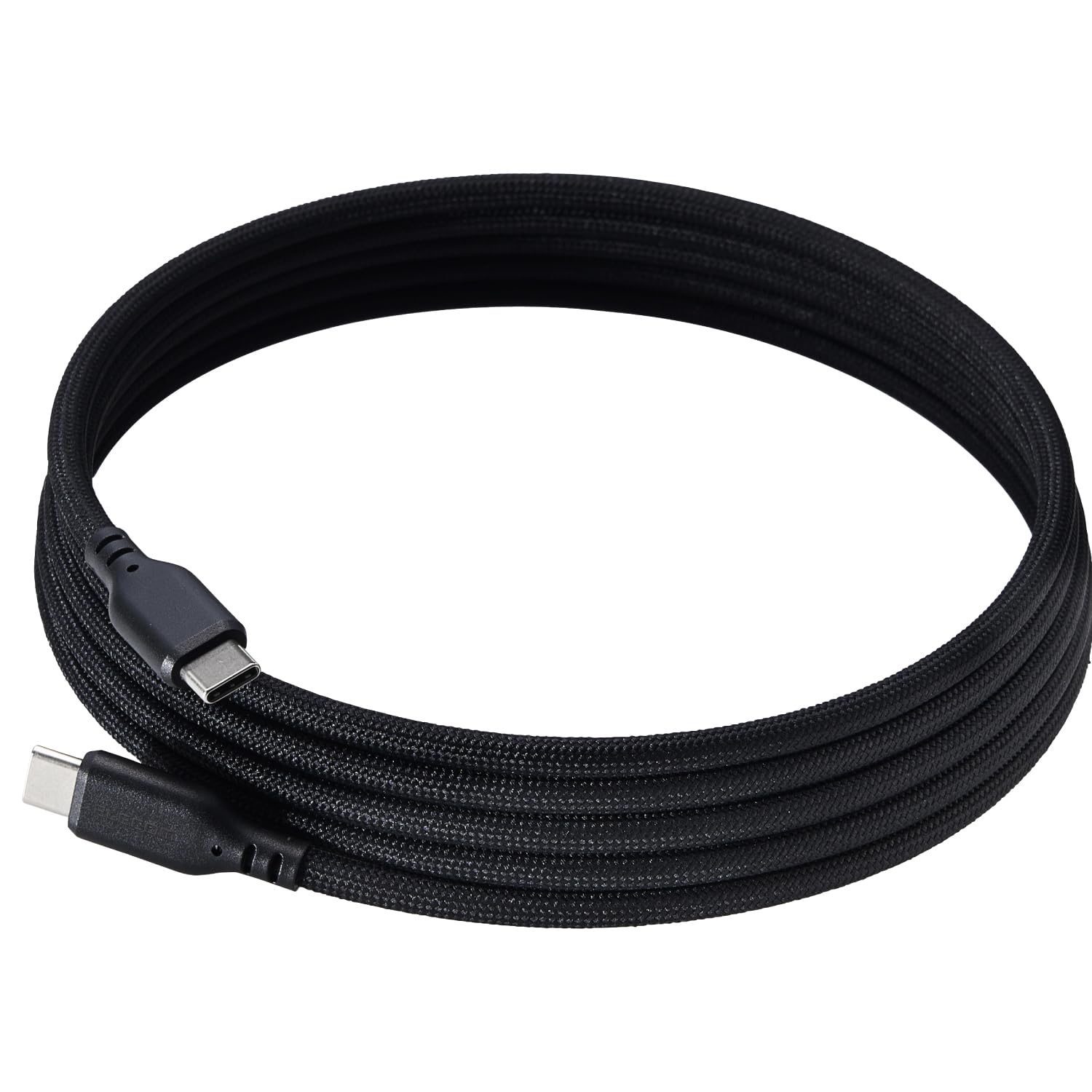 

ELECOM USB Type C Cable 2m PD Compatible 60W 3A Magnet Mesh Cable Soft Black Compatibility with iPhone 16 / [Verified Series] MPA-CCMG20BK чорний