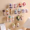 Self-Adhesive Transparent Acrylic Wall Mounted Figures Display Storage Rack Diy Toy Stand